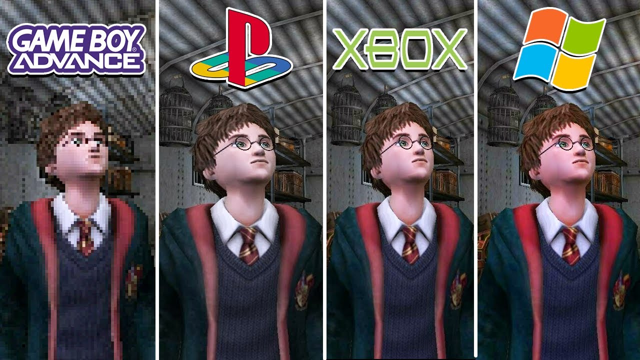 Harry Potter and the Prisoner of Azkaban (2004) GBA vs PS2 vs XBOX vs PC (Which One Is Better?)