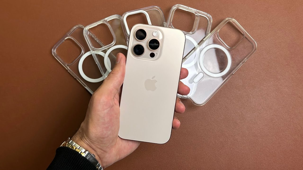 5 лучших прозрачных чехлов для iPhone 16 Pro!!!