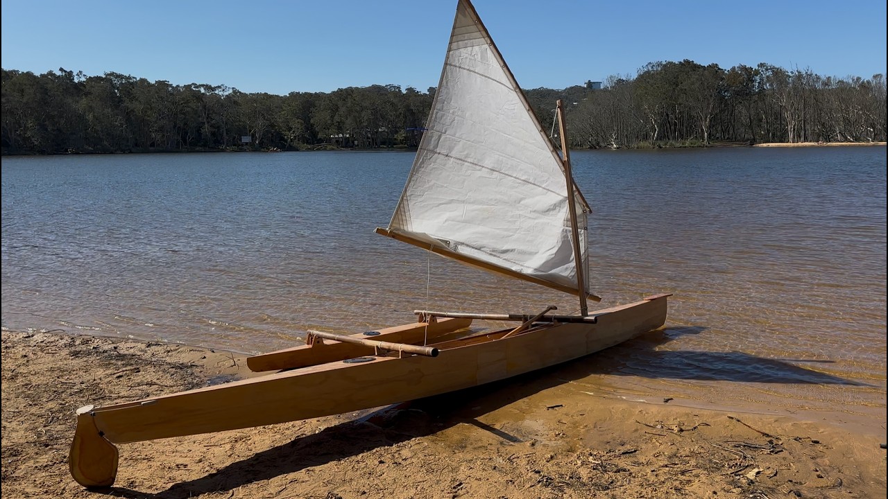 How to build a plywood outrigger canoe