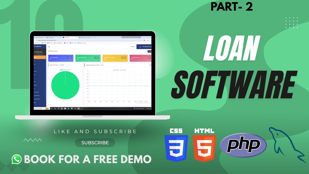 Best LOAN SOFTWARE for Small Finance Businesses in India Part 2#nbfcsoftware #financesoftware#india