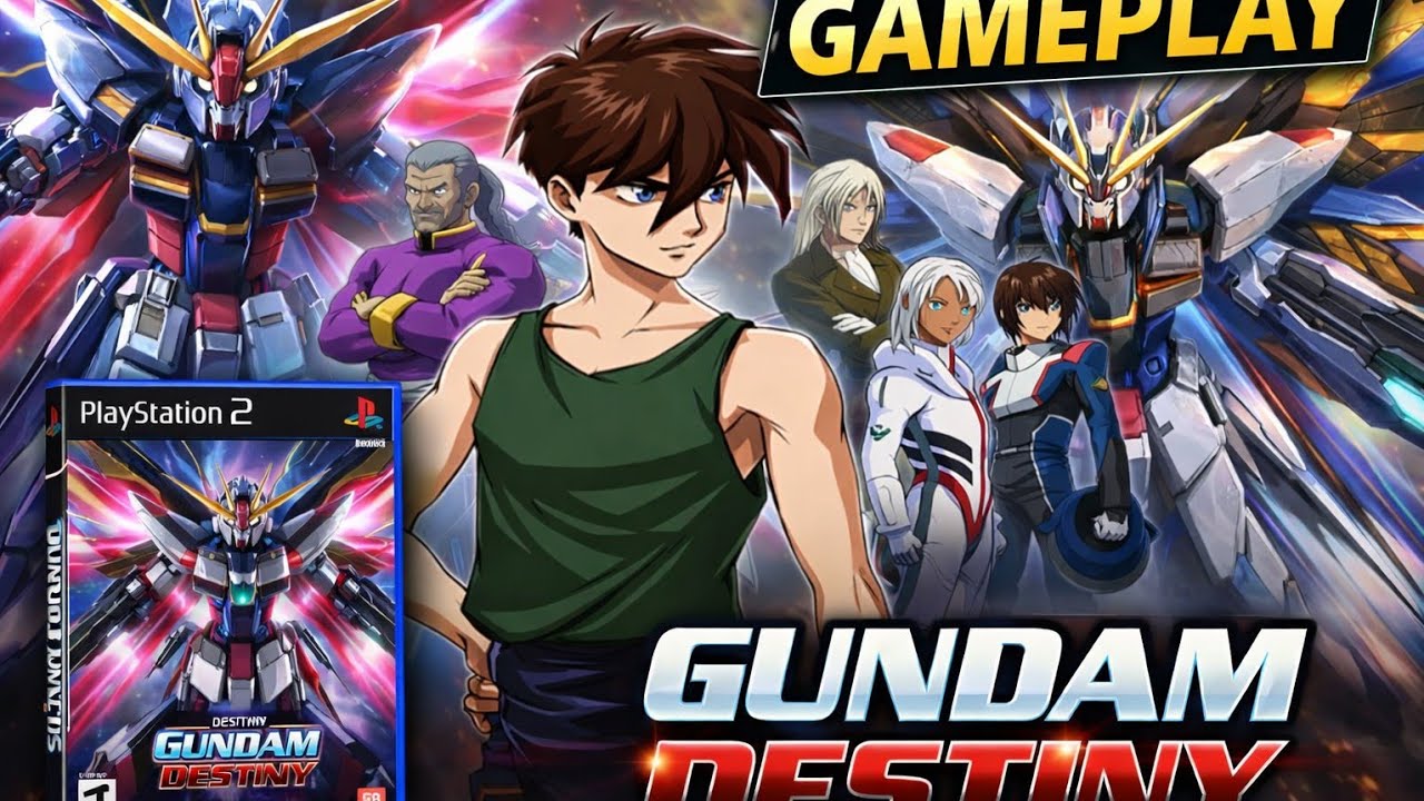 Nostalgia Destinasy warrior gundam PS2