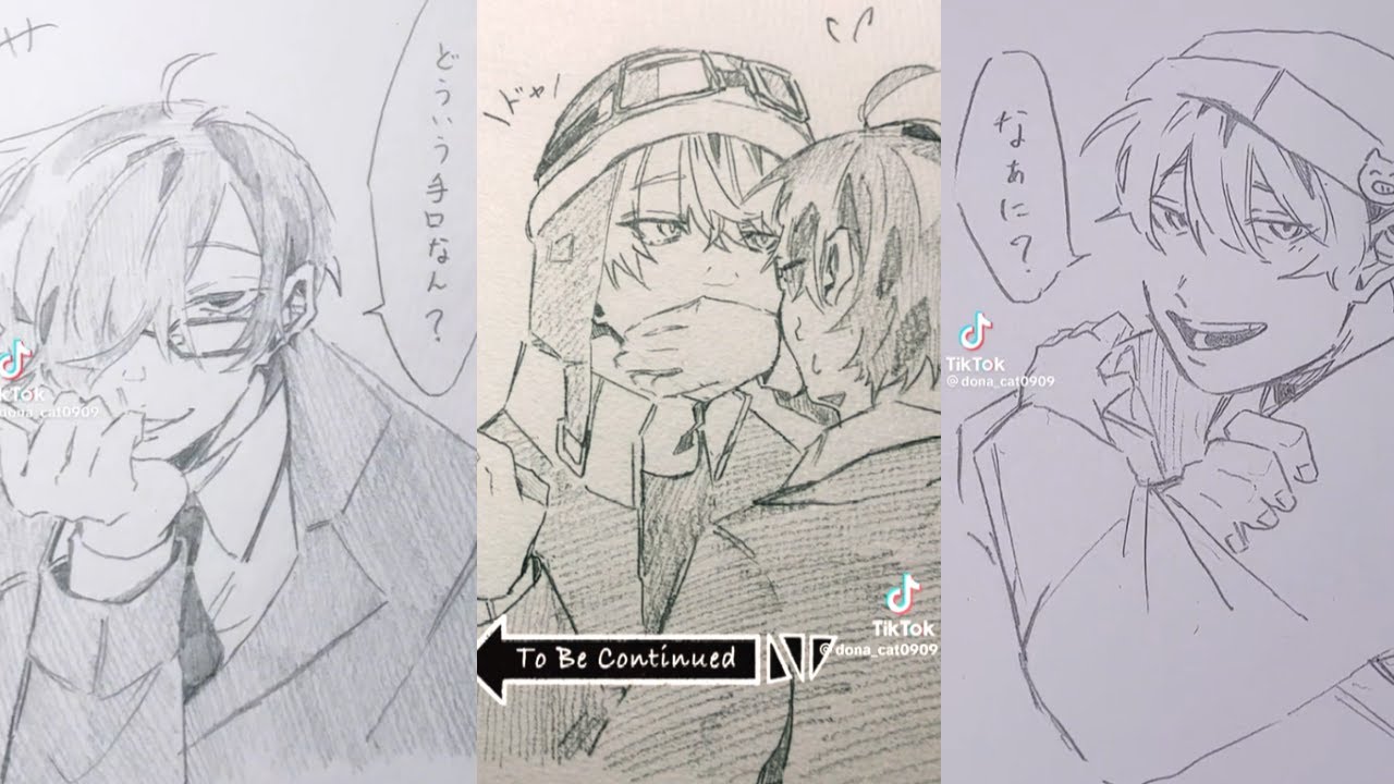 【wrwrd】ティックトック 手描き