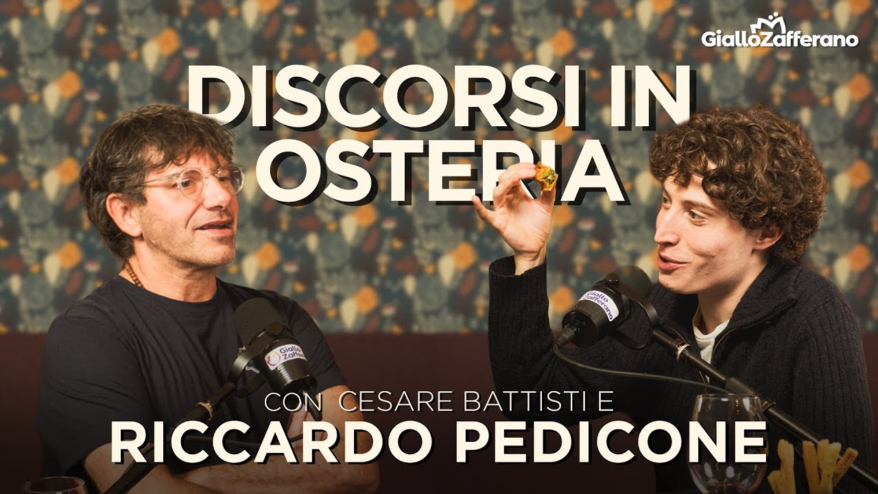 Riccardo Pedicone a Discorsi in Osteria | Cibarsi di cultura, libri, podcast e&hellip;risotto | EP. 7