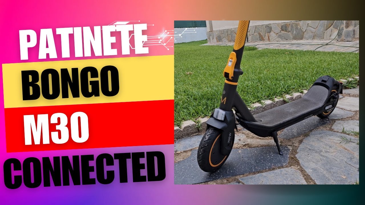El mejor patinete eléctrico por menos de 350€. Cecotec BONGO M30 CONNECTED