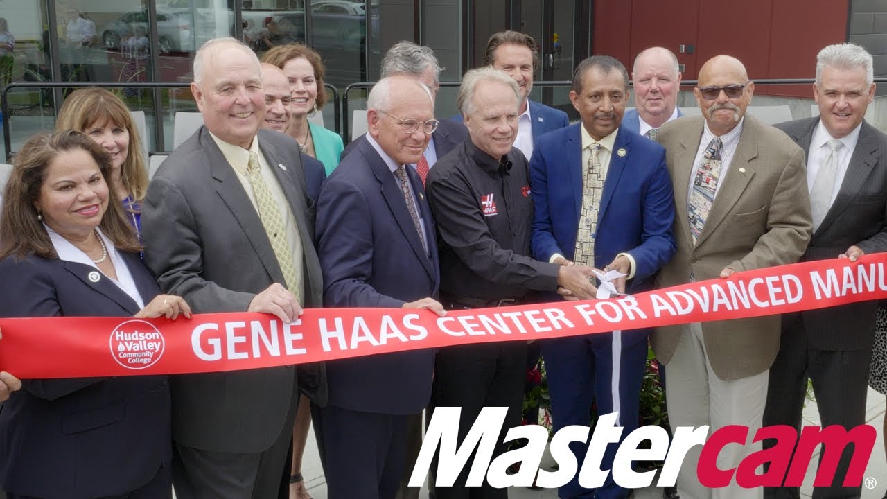 HVCC Opens Gene Haas Center for Advanced Manufacturing Skills