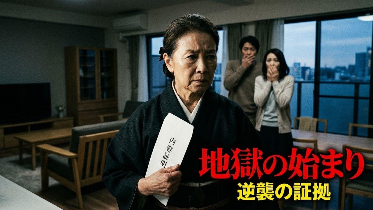 79歳母の逆襲。搾取する息子夫婦へ届いた“地獄の通知状”の正体