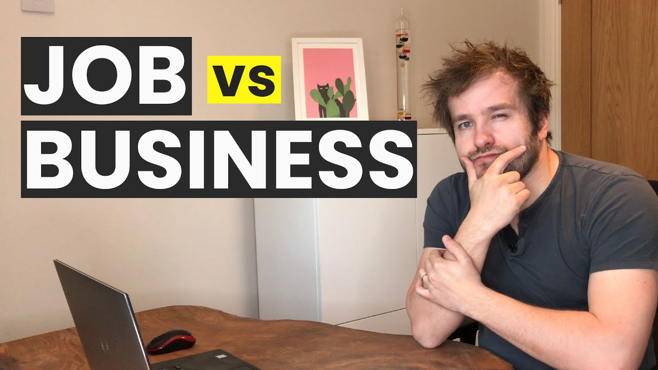 Job vs Business  - Why Working For Yourself Is Less Risky