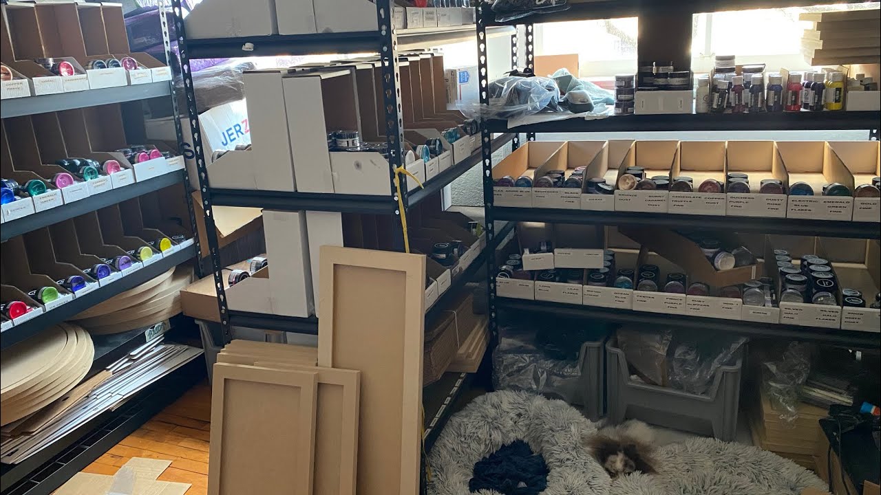 Ever wanted to see our One Stop Resin Shop? here ya go!