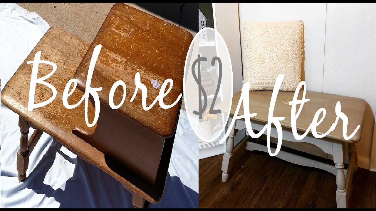 $2 Goodwill Table Makeover |Trash to Treasure