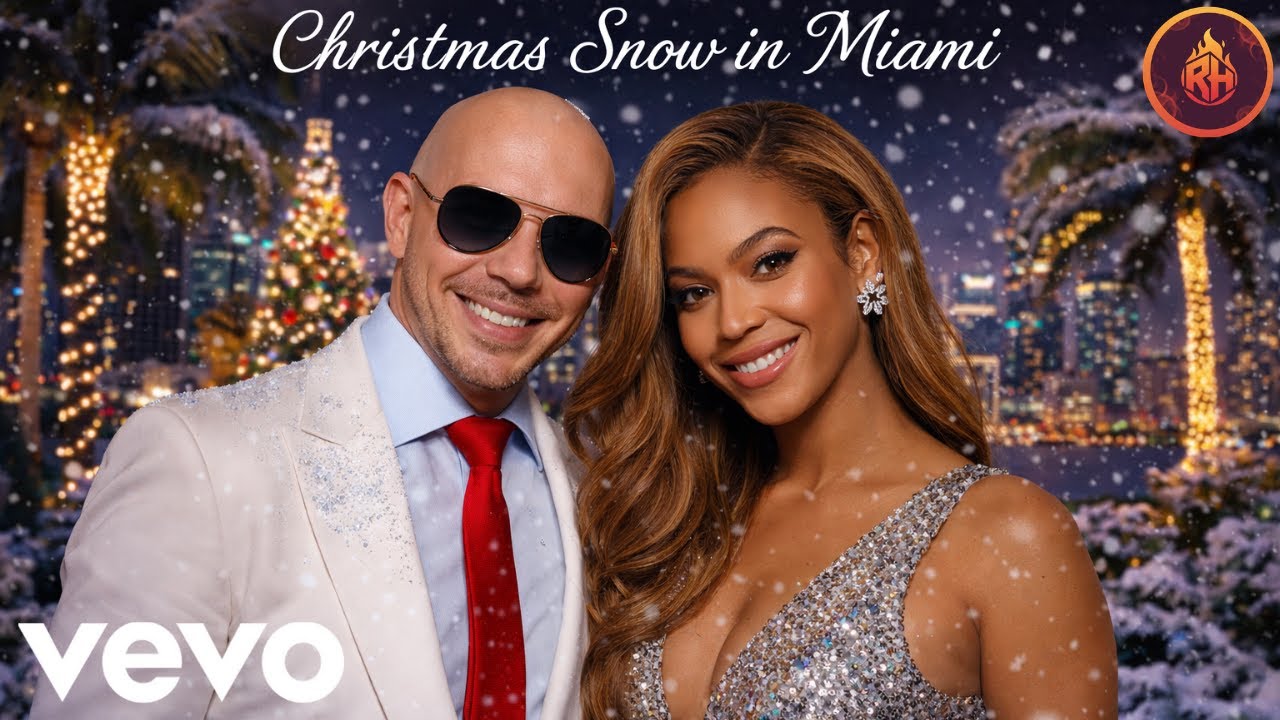 Pitbull ft Beyonce - Christmas Snow in Miami - Christmas Song