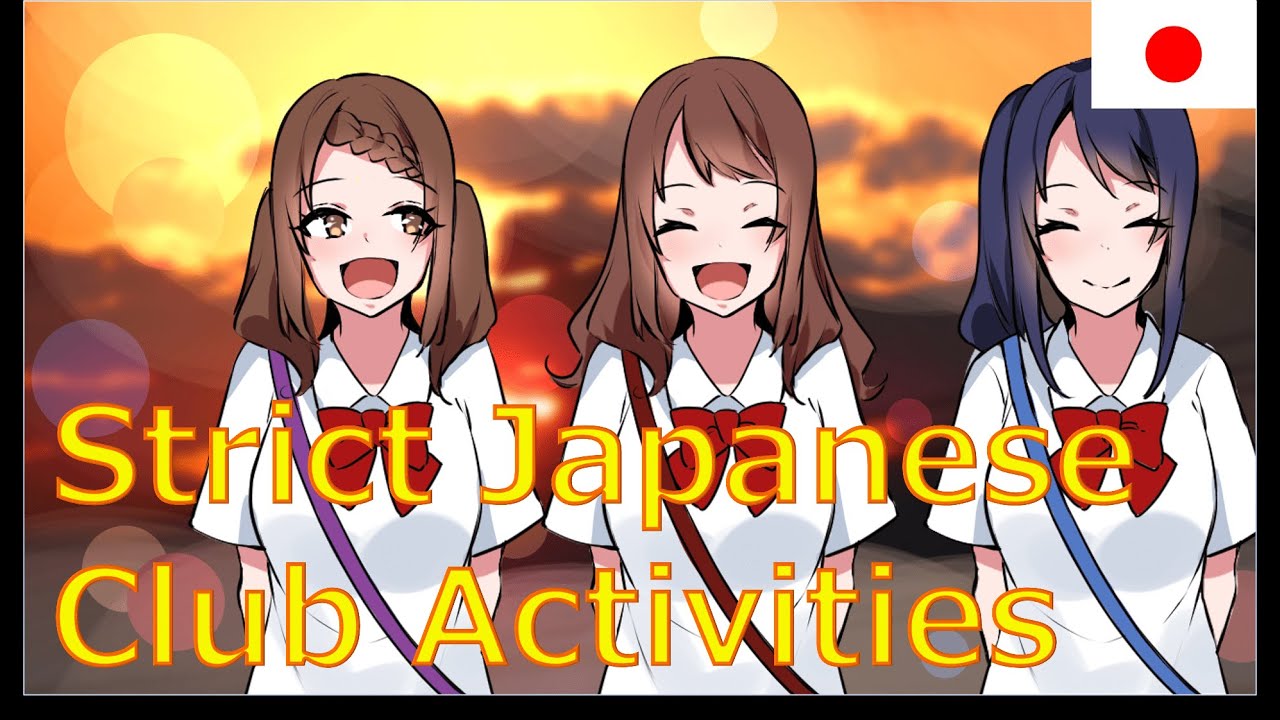 Strict Japanese Club Activity Japan in 3 minutes