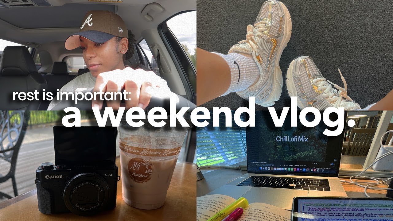 a *chill* weekend vlog: taking extra time off from work to recharge + chat with me | Kori Maria