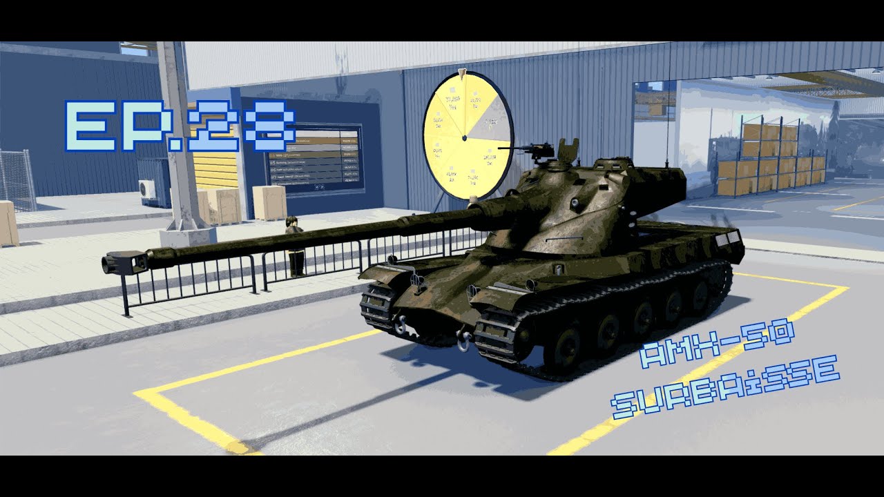 Roblox Curesd Tank Simulator【SKYFALL】(CTS) EP:28 AMX-50 Surbaisse