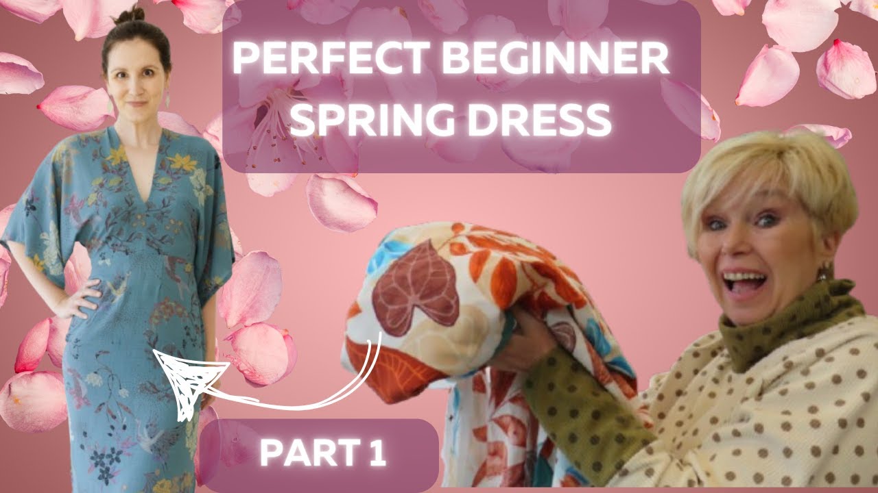 Spring into SEWING with the Perfect Dress Pattern! SUMMER IN NEW YORK DRESS