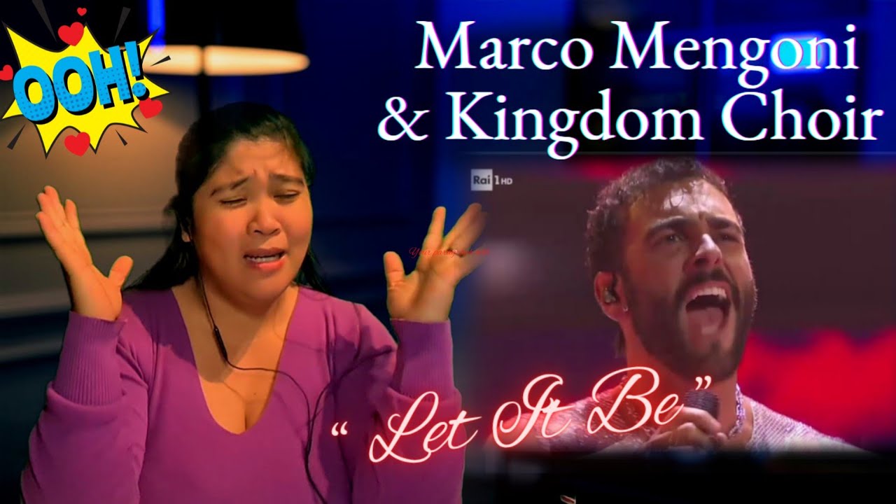 Marco Mengoni & Kingdom Choir cantano 'Let it be' Sanremo 2023/Reaction