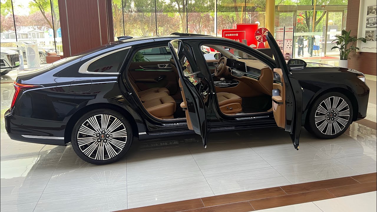 2025 NEW HONGQI H9 2.0T Luxury Sedan under $32,500 review | HongQi | China 🇨🇳