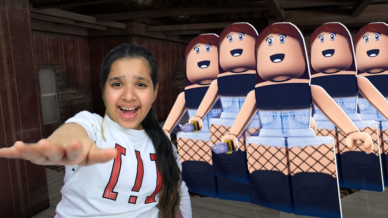 شفا تورطت مع جنى  !! Roblox