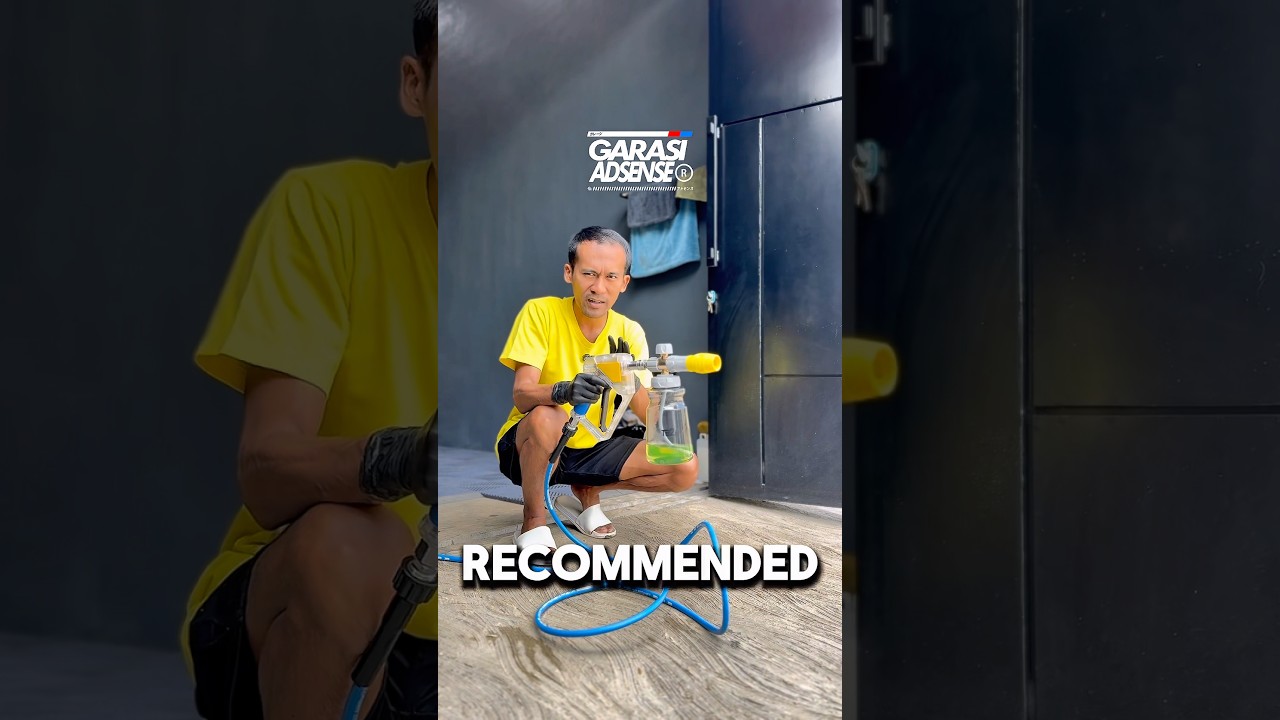 MANTAP POLL!!! KOMBINASI SPRAY SULTAN & FOAM LANCE SULTAN DARI TE2p AUTO UNTUK JET CLEANER