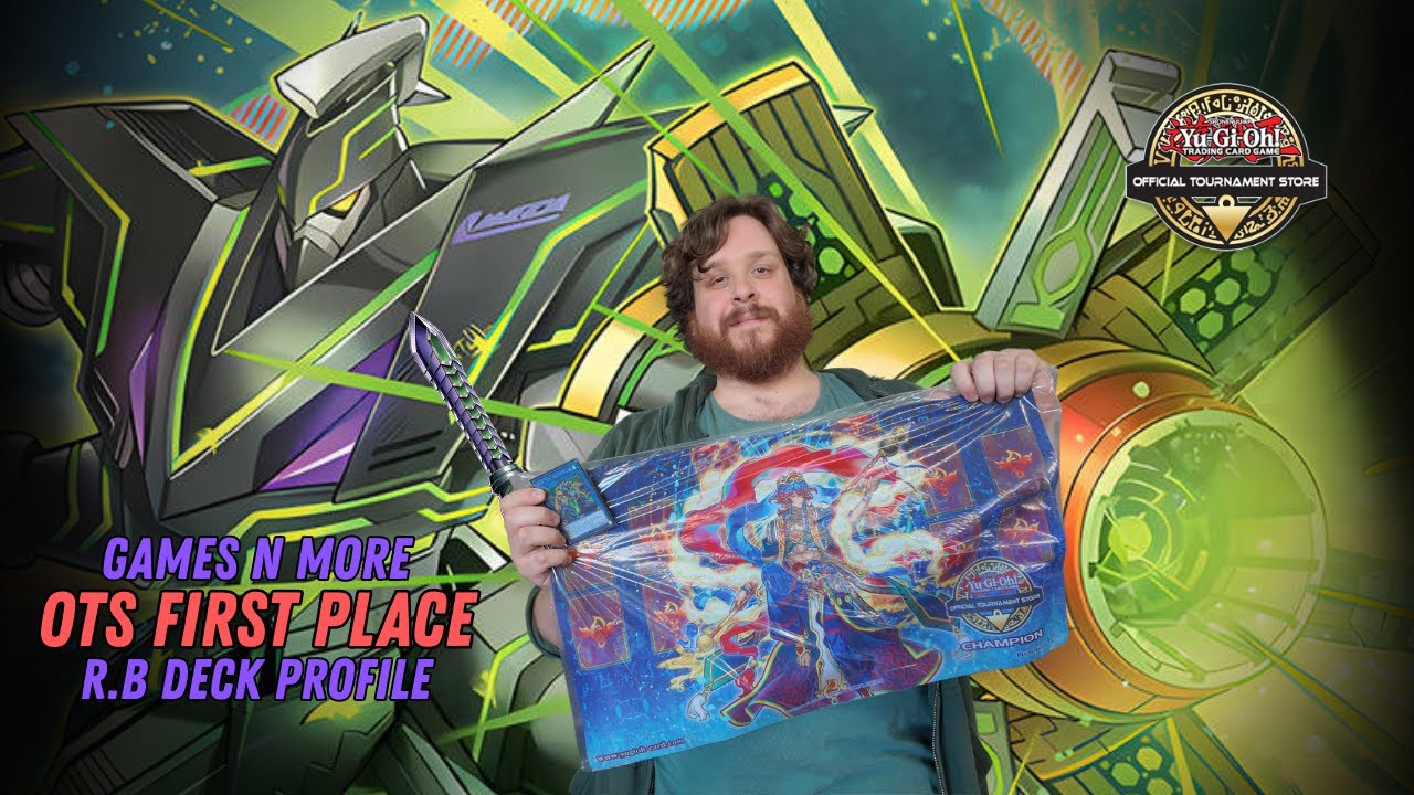 OTS First Place R.B Deck Profile - Harry Dellagiacoma Games n More Orange