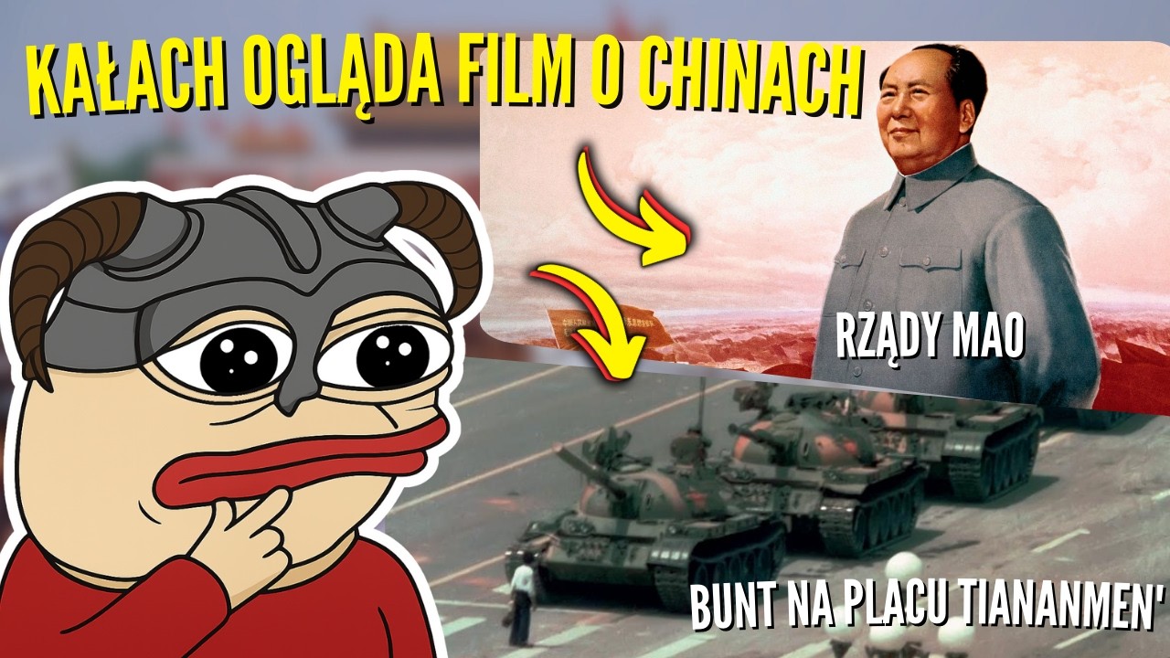 KAŁACH ogląda DOKUMENT O CHINACH| Chiny cz. 2 i 3 Od Mao do Tiananmen ciekawehistorie