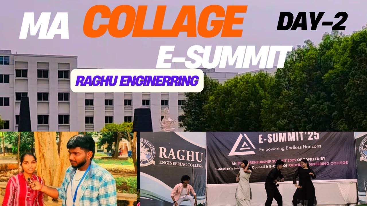 College fest day-2 in Raghu engineering college|| vizag ||✓Rec kiran