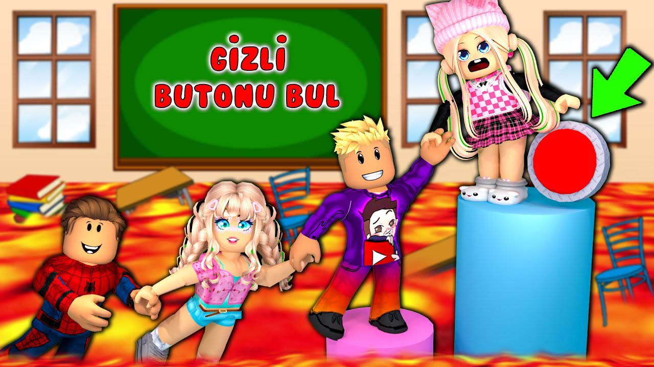 🛑 GİZLİ BUTONU BUL ARKADAŞINI KURTAR 😱 | ROBLOX Find The Button ❗