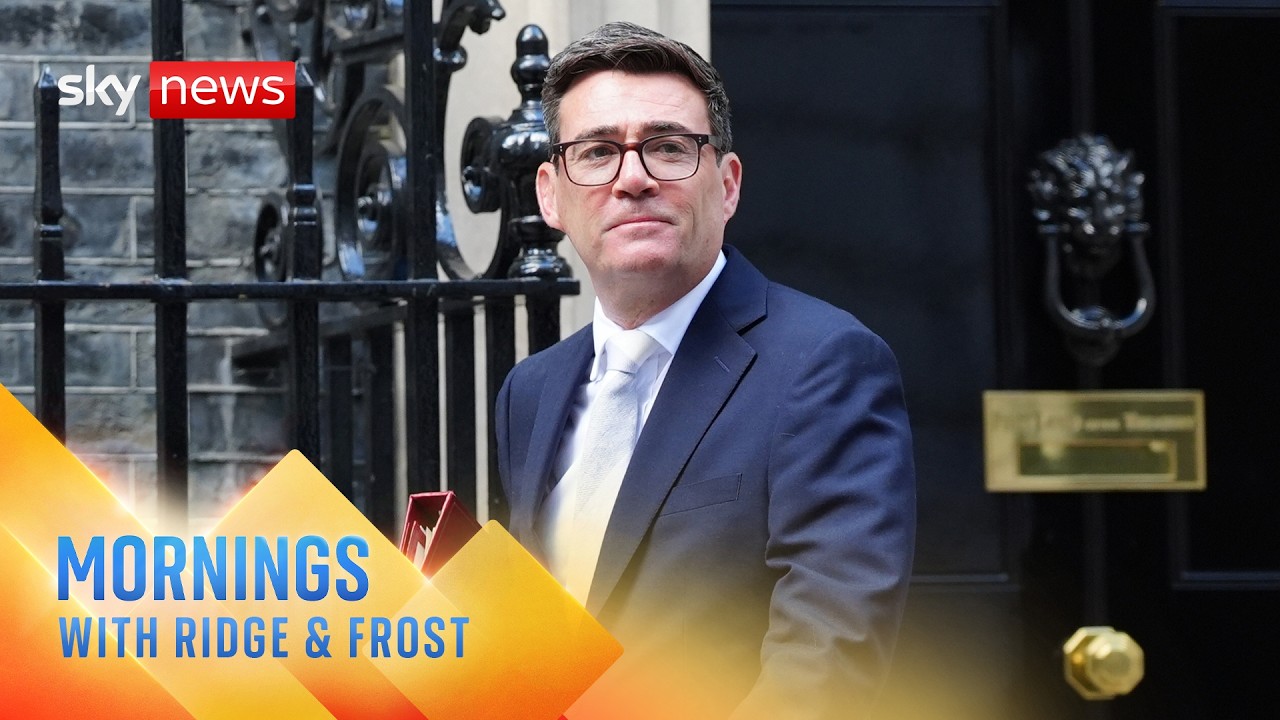 Andy Burnham to face first PMQs | Mornings with Ridge and Frost