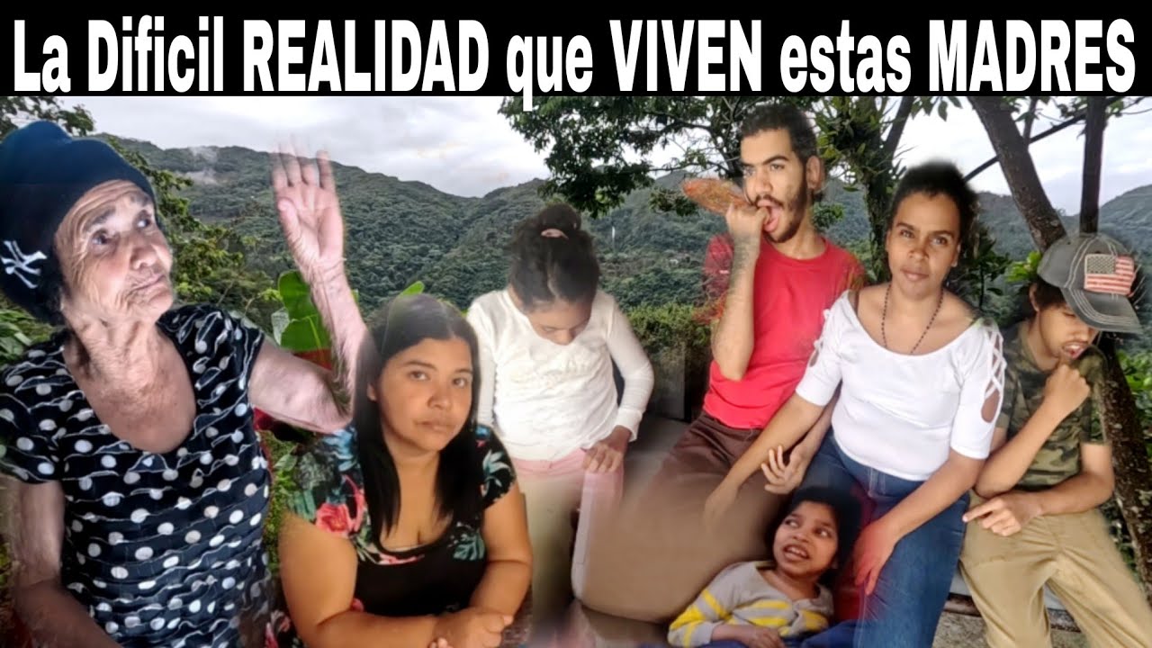 La TRISTE realidad en la que VIVEN estas MADRES luchadoras con sus niños ESPECIALES,Y la ABUELITA.