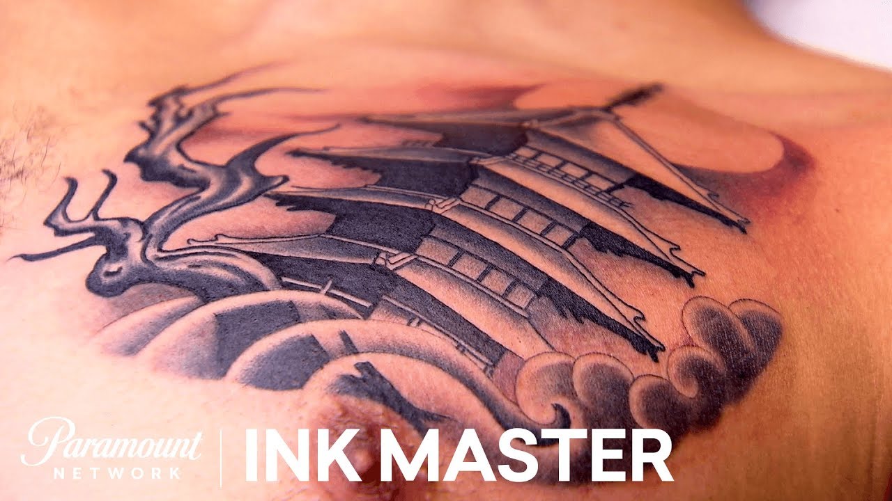 'Japanese Temple Tattoos' Elimination Official Highlight | Ink Master: Grudge Match (Season 11)