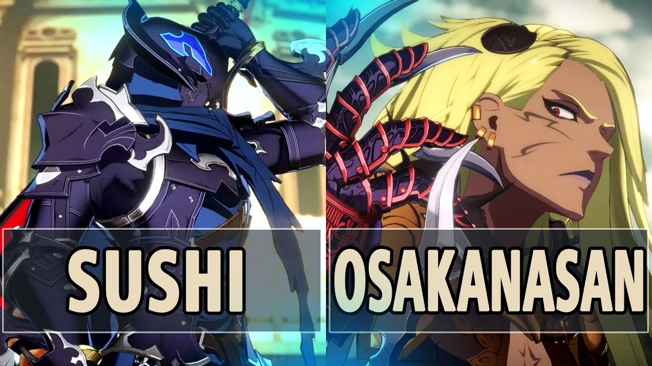 GBVSR: Sushi (Siegfried) Vs Osakanasan (Beelzebub) | High Level Gameplay.