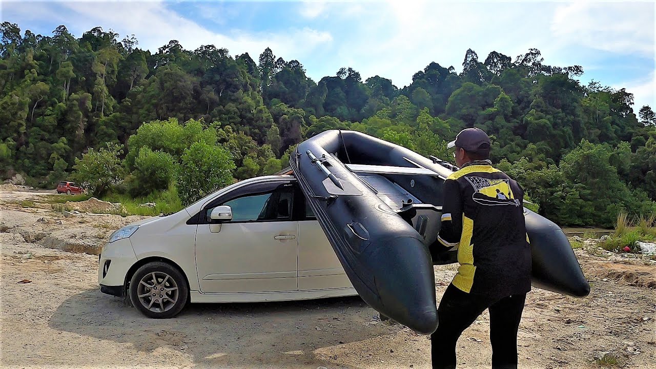 #78 - Inflatable Boat Solo : Teknik Mengangkat IB Ke Atas Roof Rack Secara Berseorangan