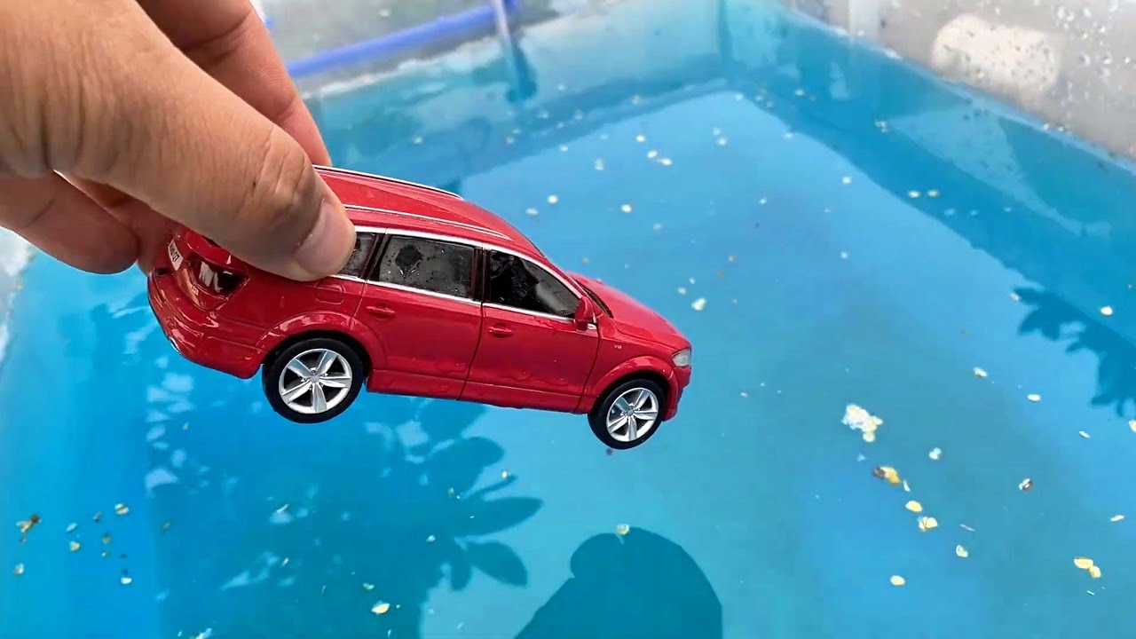 12 Hours Satisfying Car Toys In The Water