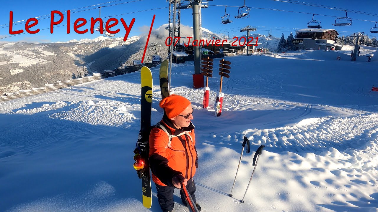 Morzine Pleney rando le 07 Janvier 2021