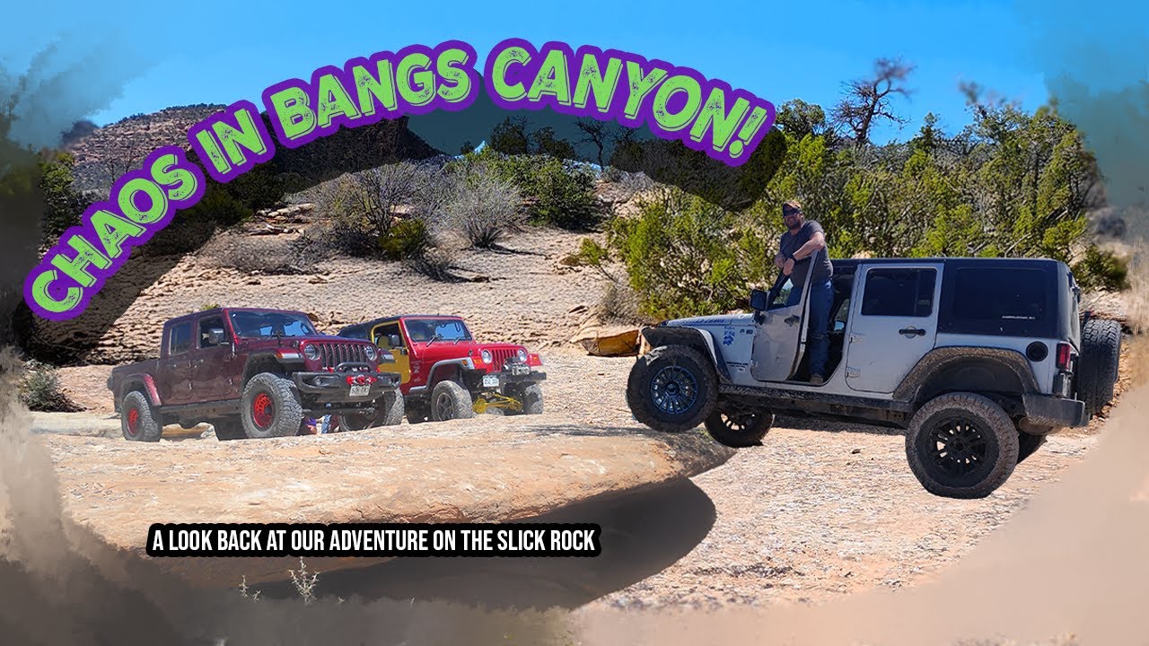 Bangs Canyon Throwback: Off-Road Obstacles and Slickrock Fun