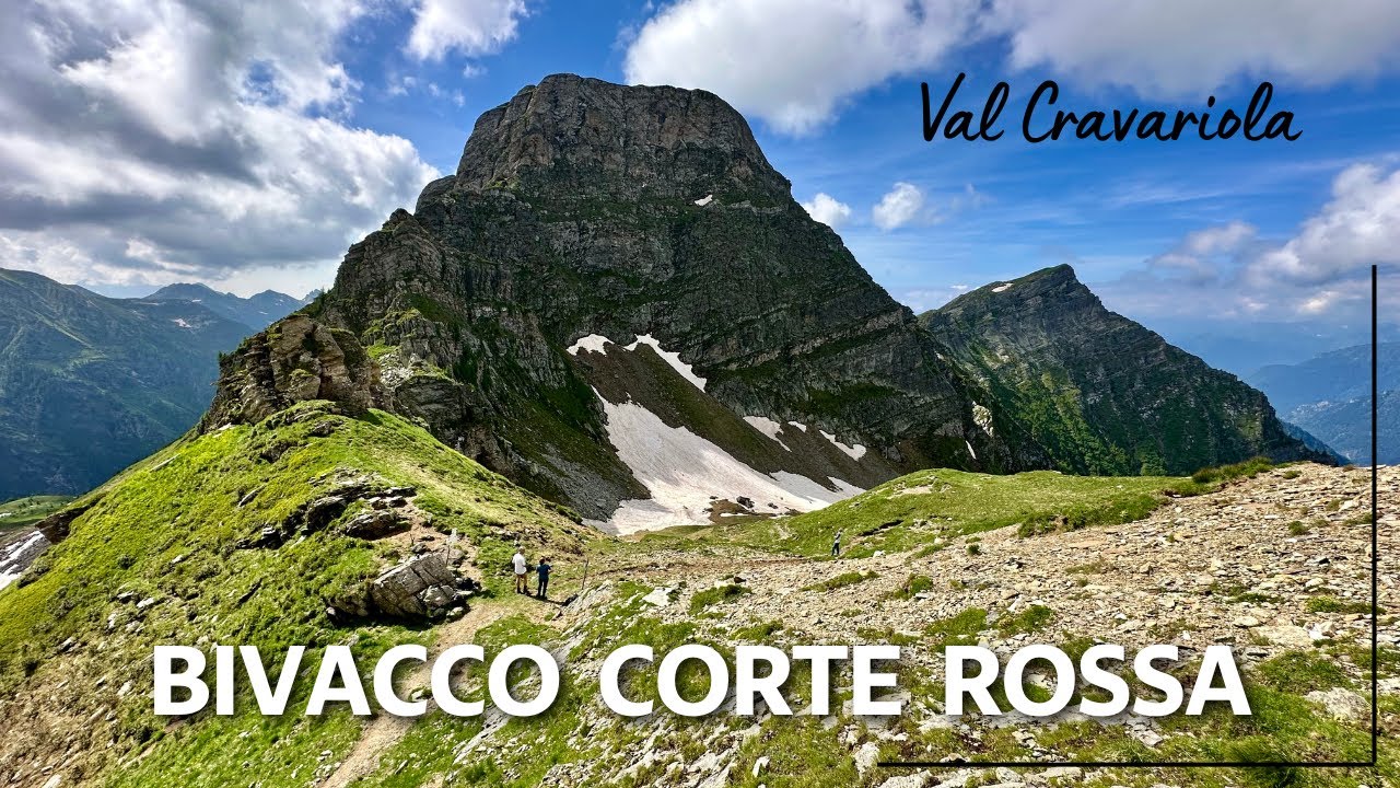 BIVACCO CORTE ROSSA-PIZZO DEL FORNO. VAL CRAVARIOLA