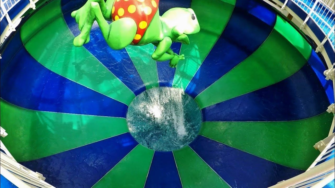 World's Fastest Bowl Slide (70 km/h)!! CYCLOON at Tikibad Duinrell [Onslide POV]