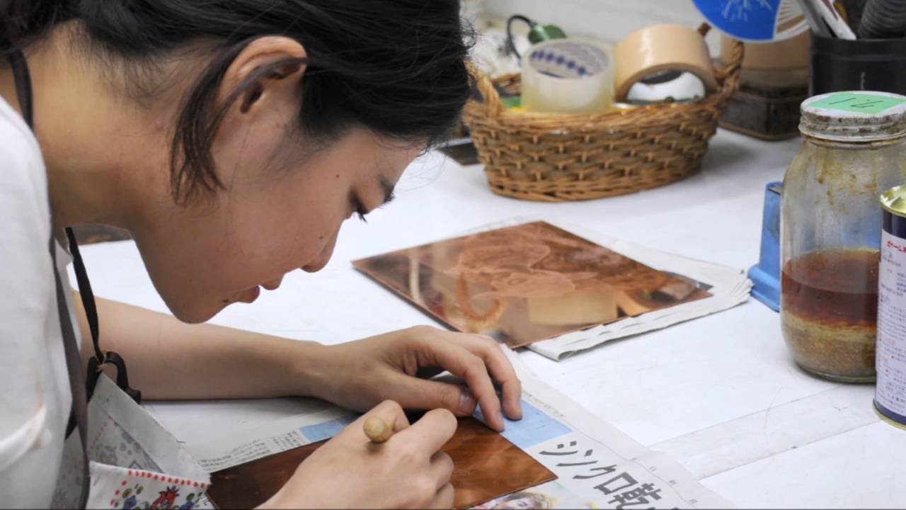 【サコダアートギャラリー】 版画家 森本由貴子 Yukiko Morimoto Vol.1 ～銅版画の作り方～ 【神戸アートマルシェ】