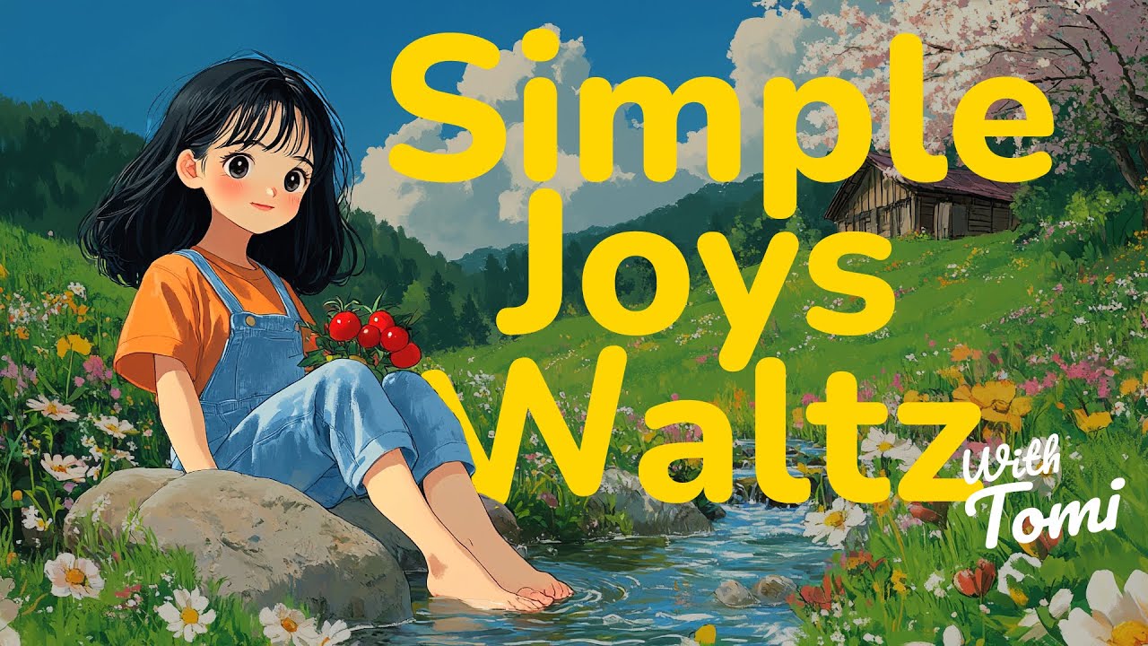 Simple Joy & Quite Waltz | 1 Hour Lofi & Gentle Waltz | Kind Words | Study Lofi | Chill Waltz