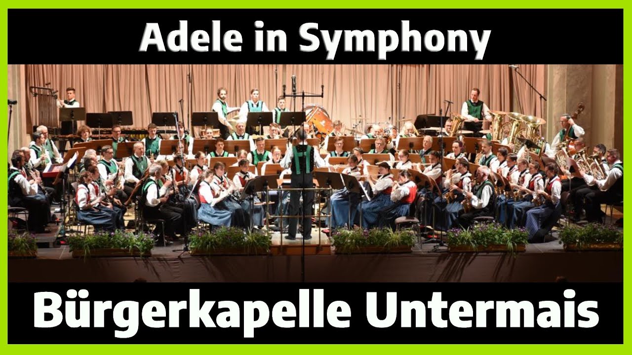 Bert Appermont: Adele in Symphony - Live 2025 | Markus Müller & Bürgerkapelle Untermais
