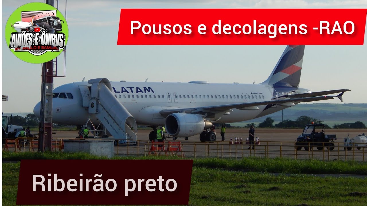 pousos e decolagens no aeroporto leite Lopes em Ribeirão preto #01