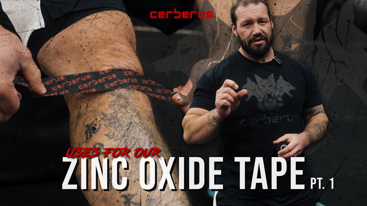 Zinc Oxide Tape - Uses Pt.1 | CERBERUS STRENGTH
