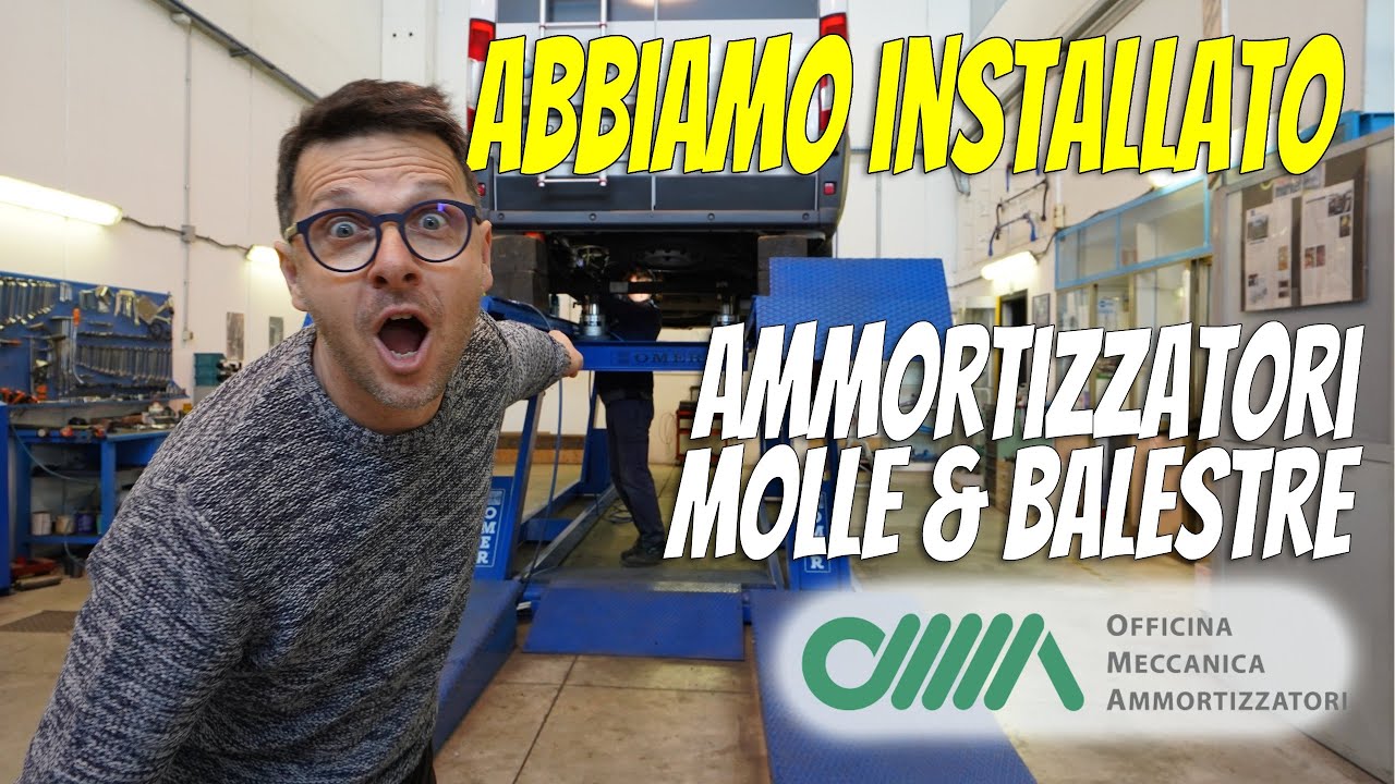 Installazione OMA Ammortizzatori, Molle e Balestre 🚐 Lavori in Camper