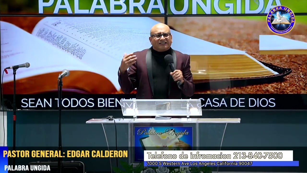 agradeciemiento a Dios /Edgar Calderon/Palabra Ungida