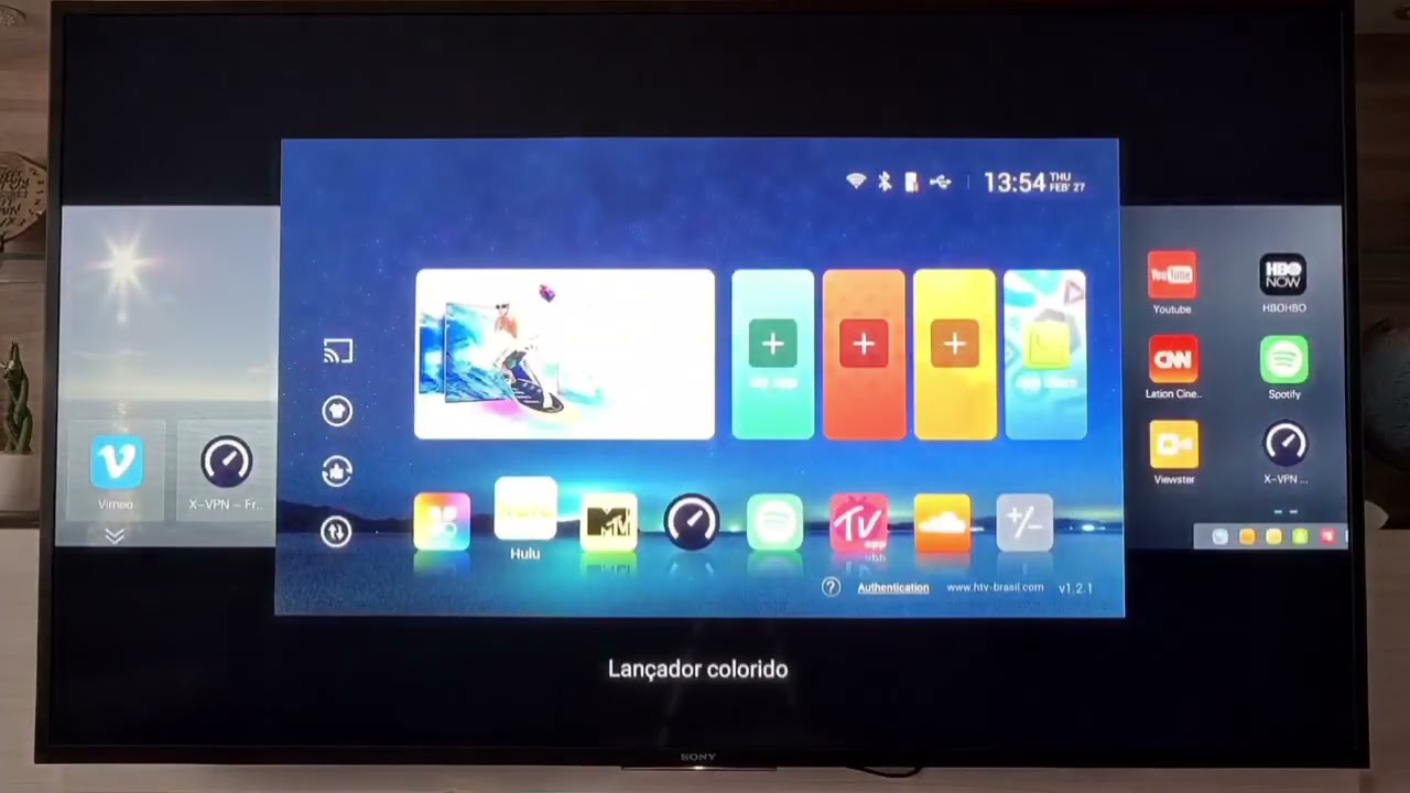 HTV H7 unboxing e configuração