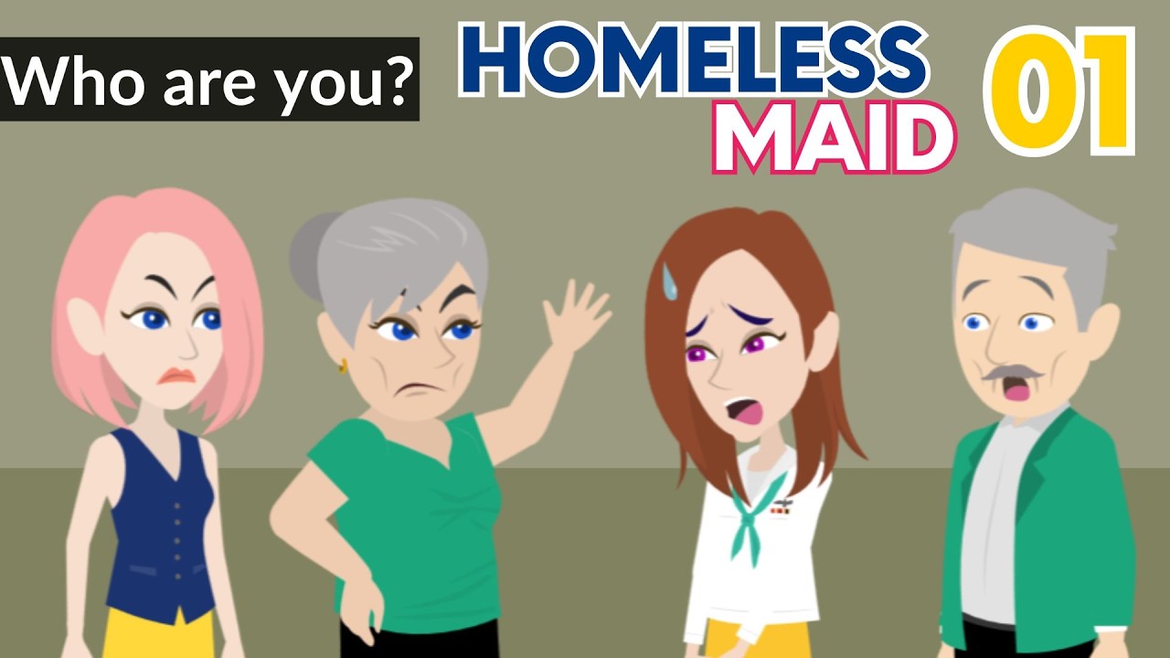 Homeless Girl Ep 1 - Innocent Girl Animated Story - English Story 4U