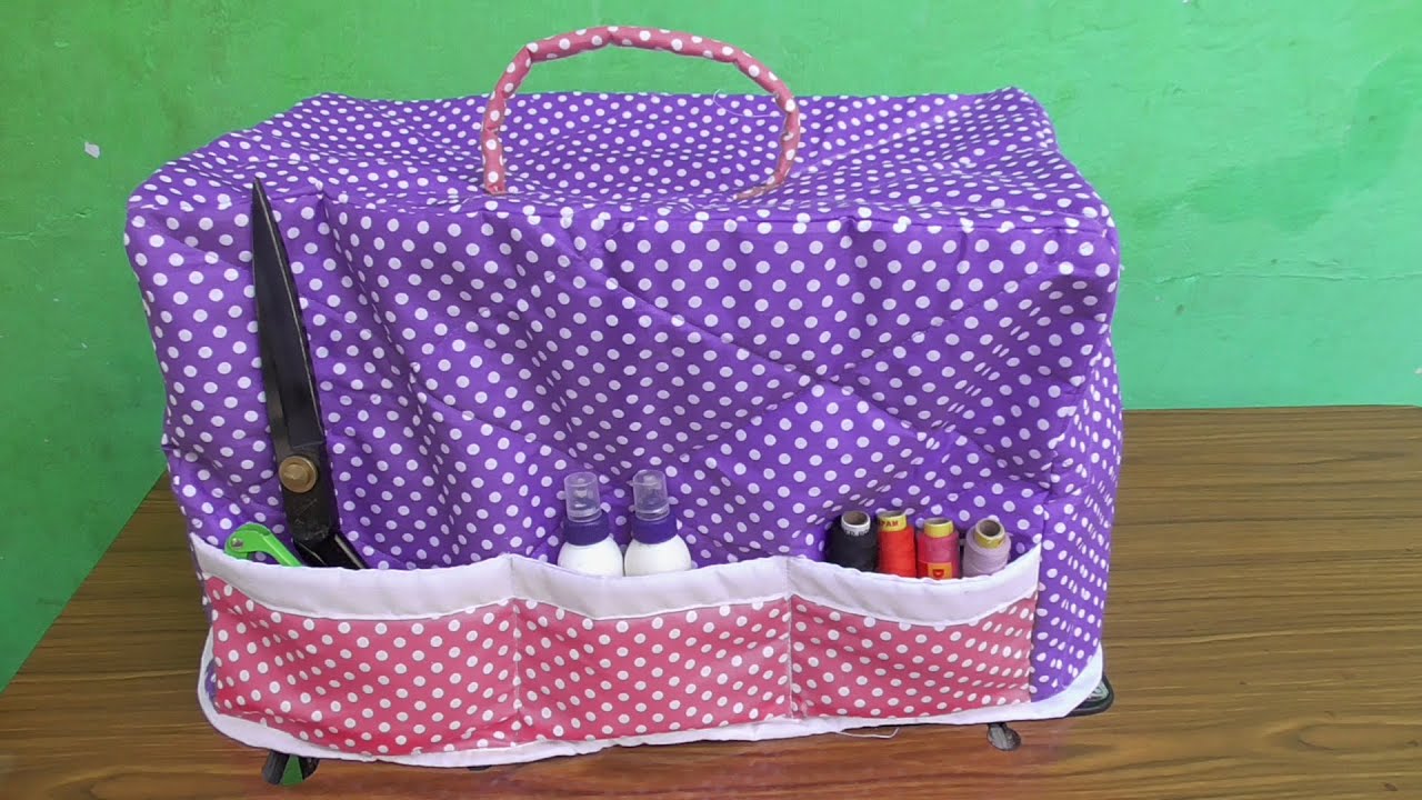 DIY : Sewing Machine cover | Tailoring machine cover making video | Jini Fashions
