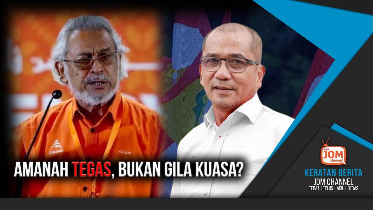 AMANAH TEGAS, BUKAN GILA KUASA