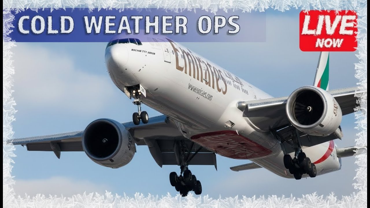 🔴 LIVE: ❄️ WINTER ✈️ OPERATIONS at  O’HARE | BITTER COLD & AIRPLANES