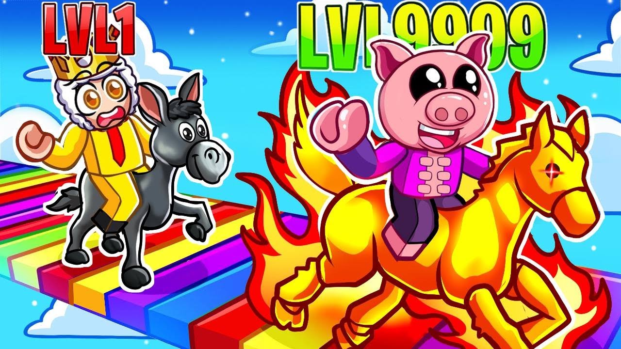 Vylepšuju NOOB KONĚ na OP KONĚ v Robloxu!