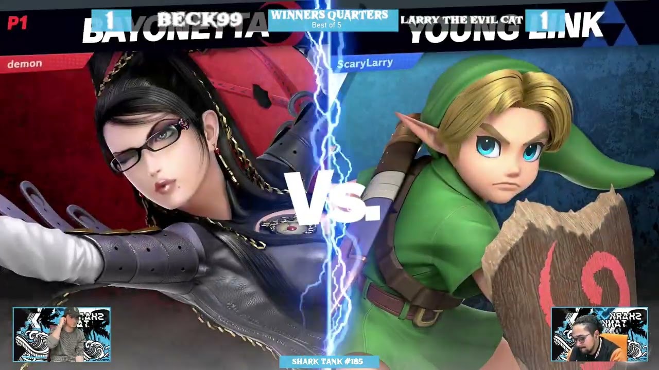Shark Tank # 185 Winners Quarter Final - MG | Beck99 (Bayonetta) Vs. CS3 | Kyros (Young Link)